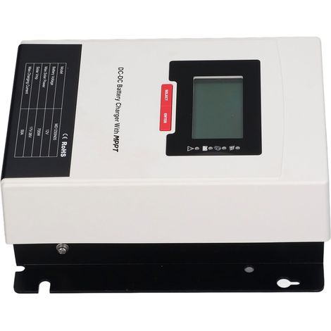 Régulateur de charge solaire MPPT 50A, identification automatique intelligente, réponse rapide, fiable, pour batteries 12V 24V (1/5)