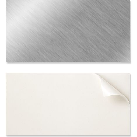 Azulejos de pared autoadhesivos de PVC con textura met谩lica, 10x40x20 cm.
