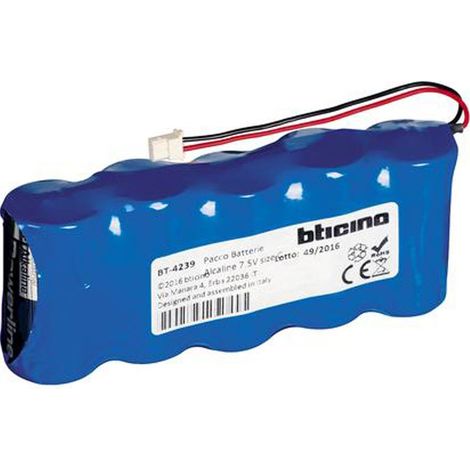 Batterie pour sirène radio extérieure réf.BT4287 pour alarme intrusion MyHOMEUp BTICINO BT4239