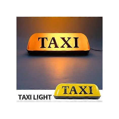 LED-beleuchtete, magnetische, wasserdichte Dachaufbauleuchte für Taxis, universell einsetzbar