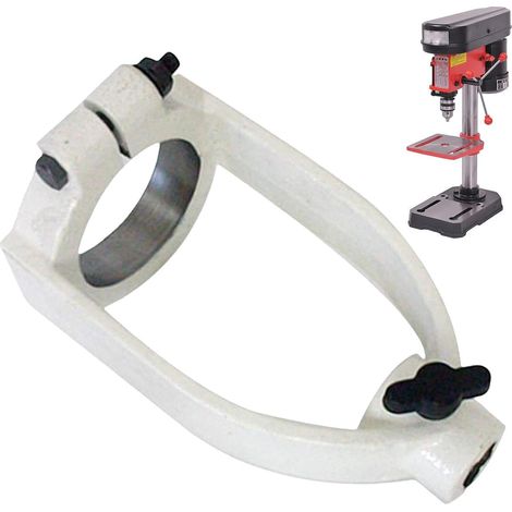 Support de fixation pour perceuse à trou carré, Support de fixation antidérapant pour perceuses à main, Outil de perceuse de conception monté sur patins pour perceuses d'établi et à main (1/5)