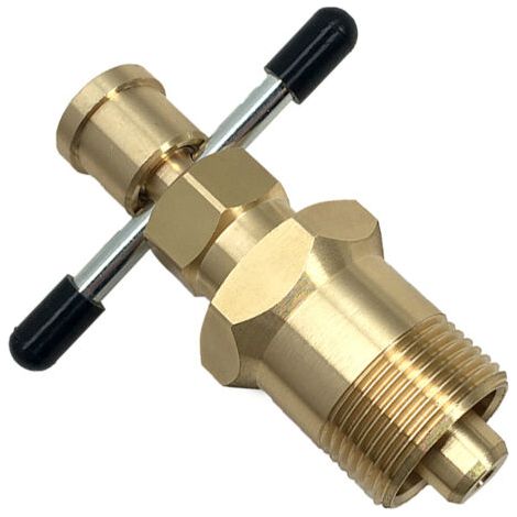 L'extracteur Olive convient au démontage des tuyaux en cuivre de 15 mm et 22 mm, y compris les raccords à compression et les tuyaux de gaz. (1/5)
