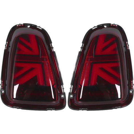 Kit de feux arrière pour Mini Cooper R56 2011-2013 LCI Ensemble de feux arrière LED, paire gauche et droite, rouge (1/5)