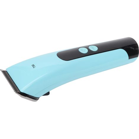Tondeuse à cheveux professionnelle sans fil avec poignée ergonomique, lame en acier inoxydable et 6 sabots inclus. Prise américaine 100-240 V. (1/5)
