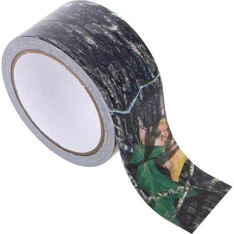 Ruban Adhésif de Camouflage Vert Imperméable pour Activités de Plein Air, Résistant et Polyvalent, pour Réparations et Camping (1/5)