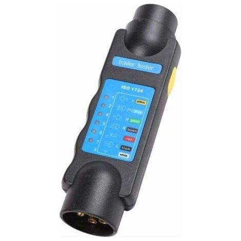 7 Pin Trailer Tester,7 Pin Car Trailer Tester, 12V Trailer Tester 7 Pin Lights Wiring Circuit Diagnostic Tools (7 Pin Trailer Tester) (1/5)