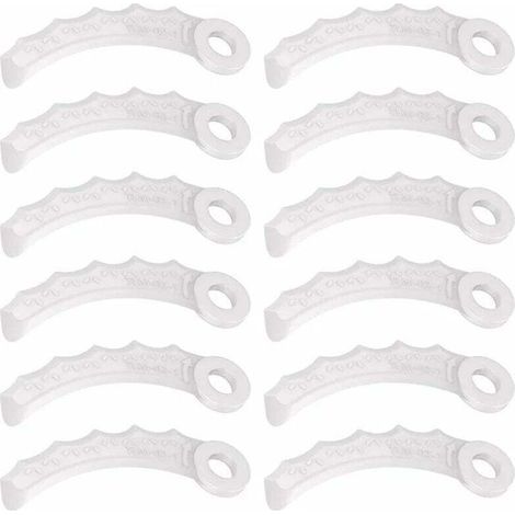 Makita 198426 9 Lames de rechange en plastique pour tondeuse à gazon Makita 198426 9 (paquet de 12) (1/5)
