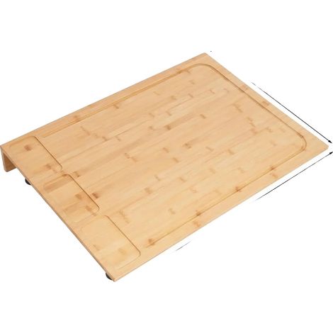 Couvercle de cuisinière, résistant à la chaleur, design polyvalent, bois (1/2)