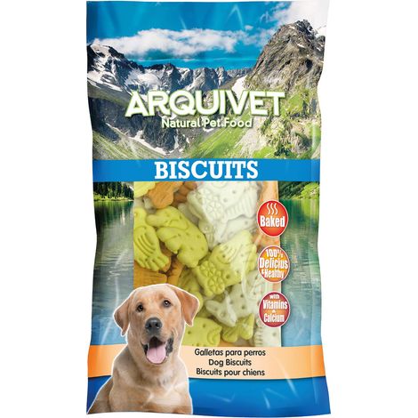 ARQUIVET Biscotti per cani "Fattoria" - 200 gr- Snack per cani - Premi per cani (1/5)