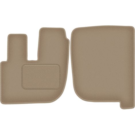 Velours-Fußmatten für: DAF LF LKW (ab 2002), beige (1/5)