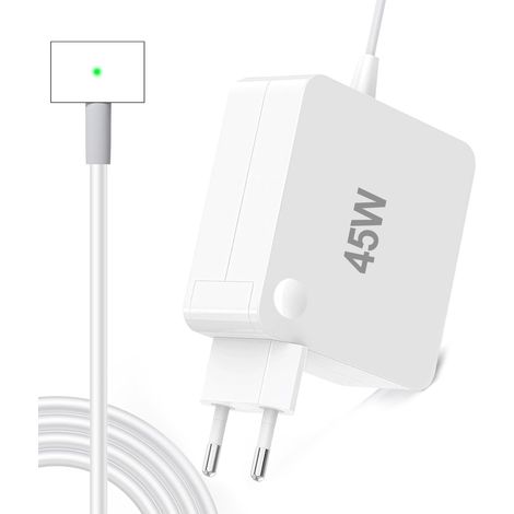 Chargeur pour Mac-Book Air,Mac Book T-Tip 45W Adaptateur Secteur Compatible avec 11 et 13 Pouces (2012-2017),Chargeur pour Les Modèles A1435,A1436,A1465,A1466,etc (1/5)