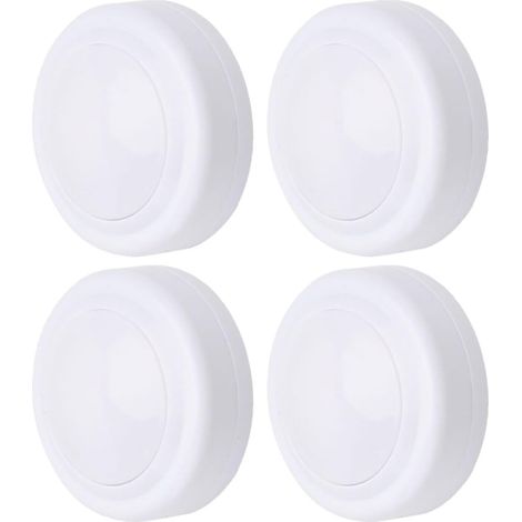 Veilleuse LED sans Fil Tactile Lot de 4 Lampes Compactes (1/5)