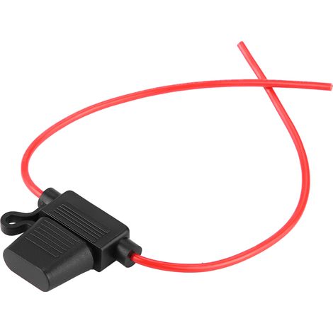 Un porte-fusible à lame à insertion directe 1-35A 12-32V pour automobile, étanche, adapté aux automobiles. (1/5)