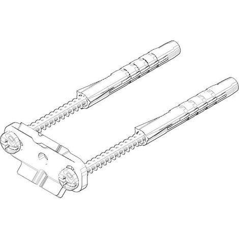 DO Befestigungssatz ERSATZTEILE 05172071700 35 x 65 x 7 mm