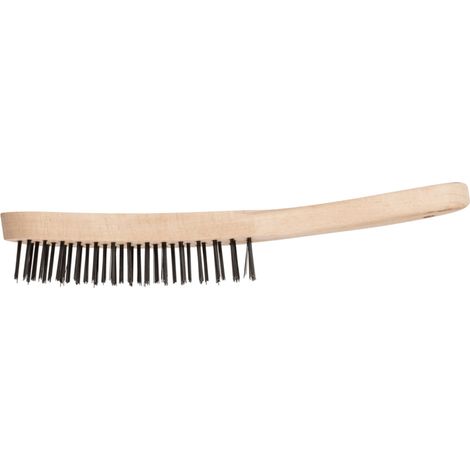 PFERD TOOLS Handbürste HBU 3reihig Stahl-Draht-Ø 0,35 mm universell einsetzbar (10) 10 Stk (1/5)
