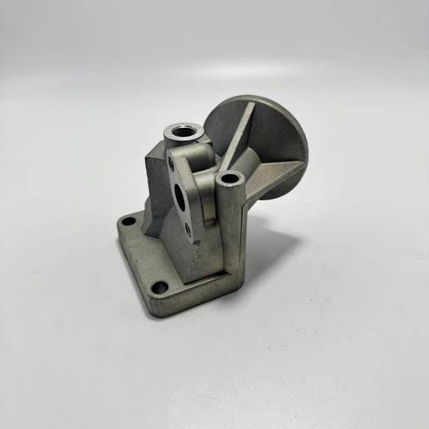 Pièces pour excavatrice Doosan Daewoo 225-7/DH220-5 DB58 : support de filtre à huile moteur, support d'élément filtrant, siège en aluminium (1/5)