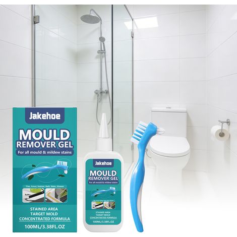 Mold Removal Gel for Home Use, Bathroom, Cracks, Walls, and Tiles - 100ml Mold Removal Gel 1 + Brush 1 -- BIEMMEDUE (1/5)