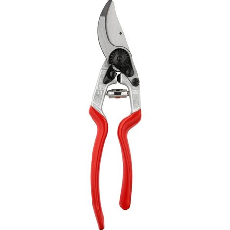 Sécateur à main ergonomique – Lame en acier trempé pour coupe nette jusqu'à 30 mm – Poignées en aluminium forgé – Amortisseurs en caoutchouc – Felco