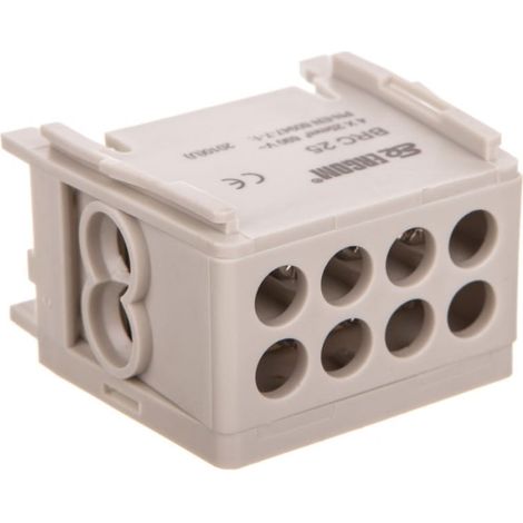 BRC 25-1/2 Kompaktverteilerblock Grau R33RA-02030000101