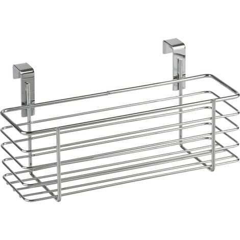 Cestino portaoggetti sottile da appendere, ideale per cassetti o ante di armadi, dimensioni: 24 x 11,5 x 10 cm (1/5)