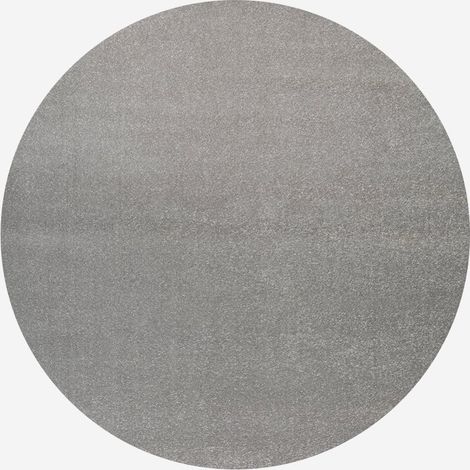 Tappeto morbido antiscivolo in poliestere Elegance tondo GRI103