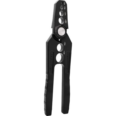 Manuelle 6-Loch-Klemme zur Reparatur von Flachrohren, Werkzeug zur Reparatur von Aluminiumrohren mit Durchmessern von 1/4 Zoll, 3/8 Zoll, 1/2 Zoll, 5/8 Zoll, 3/4 Zoll und 7/8 Zoll. (1/5)