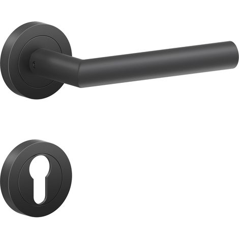 Satz auf Rosette Rhodos Schlüssel i Cosmos schwarz KARCHER Vierkant 7mm 3 Stück - BER28 PZ0 83 (1/4)