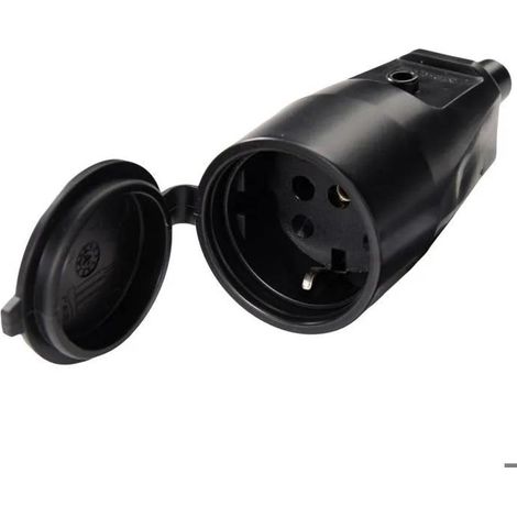 Presa elettrica Kaiser 4024881100303 nero PVC 16 A IP44