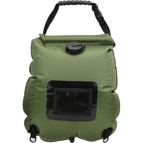 Sac de douche solaire portable 20L pour camping, randonnée, plage, voyage (1/5)