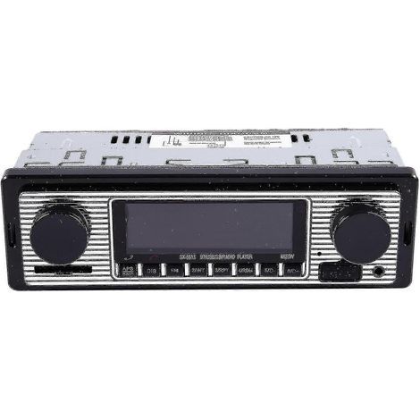 Autoradio vintage Bluetooth avec lecteur MP3 stéréo (1/5)