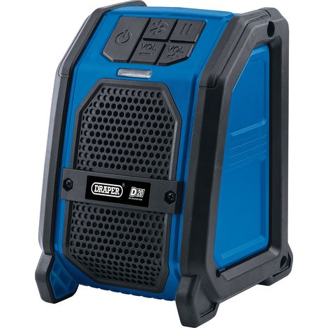 Draper D20 20V Wireless Portable Bluetooth Speaker (Bare) Model 98436 (1/5)