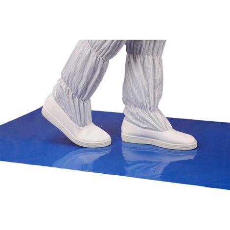 30PCS Tapis Adhésif Anti-poussière Tacky, Floor Guard Anti-bactérien Peel off Paillassons Tampon Adhésif Purifiant Sans Poussière étanche Pour Usage Domestique, Hôpital Et Zones Sensibles, 60x90cm (1/5)