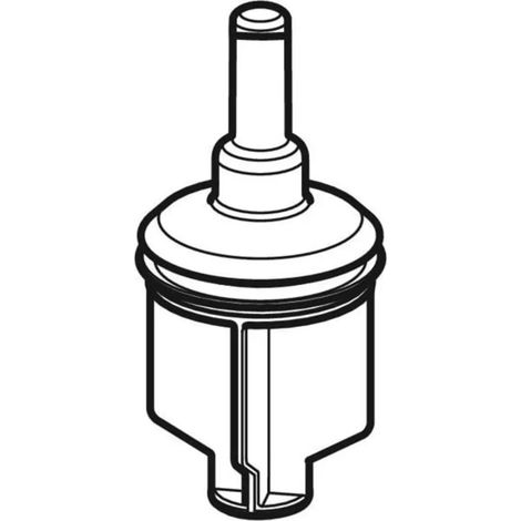 Geberit Tapón de válvula para conexión de lavabo Clou, 241683001
