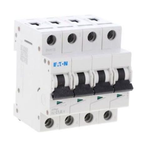 Disjoncteur 4P C 1,6 A 15 kA AC - Pour Tableau Électrique Domestique - Par Unité