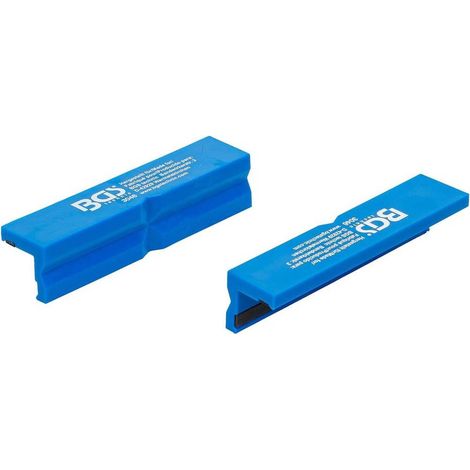 Mors de Protection pour Étau 125 mm -  - Protection et Préservation des Outils - 2 pcs - D-Work