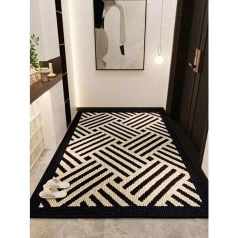 Paillasson extérieur 60 x 90 cm – Tapis lavable microfibre – Antidérapant TPR – Pour entrée, patio, couloir, jardin (1/5)