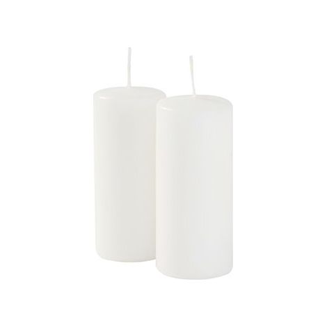 Cereria Di Giorgio Ceri Ø 5 cm H. 12 cm (9 pz) - Bianco (1/2)