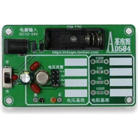 AD584JH 4-Kanal (2,5 V, 7,5 V, 5 V, 10 V) Präzisionsspannungsreferenzmodul zur Kalibrierung von Multimetern auf Arduino-Boards. (1/5)
