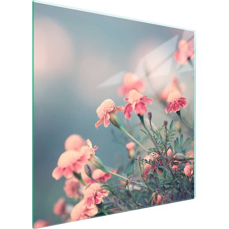 Glasofenschutzplatte 50x52 Blume (1/5)