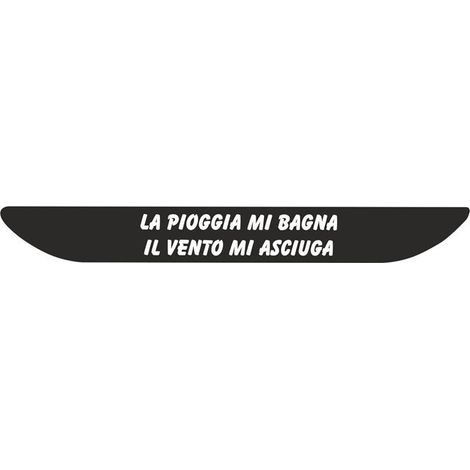 Frasi Adesive Slang Motociclista per Portatarga Moto