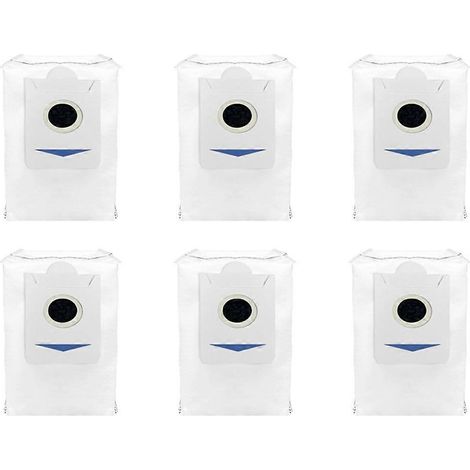 Accessoires pour aspirateur robot Ecovacs X5 PRO OMNI / X5 OMNI : 6 sacs à poussière de rechange (1/5)