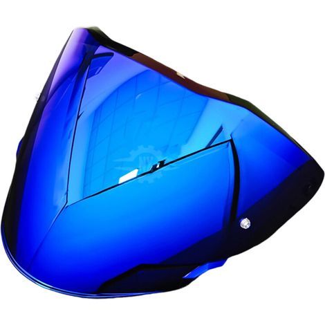 Lentille de casque de remplacement pour revêtement-bleu foncé (1/2)