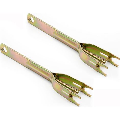 Clé de tension de clôture (paquet de 2) Tendeur de clôture avec clé à ressort, outils de réparation de clôture, outils de jardin (1/5)