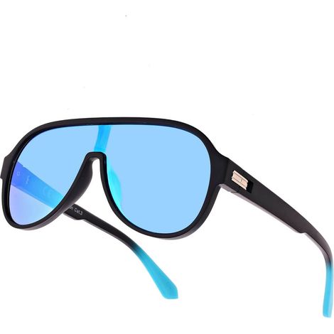Gafas para ordenador con lentes transparentes ovaladas y filtro de luz azul STL45E, color negro, accesorios (1/5)