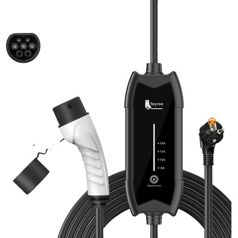 Chargeur EV, puissance de 3,5 kW, courant réglable, Type2 3.5KW 16A (1/2)