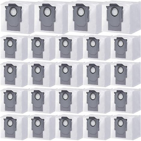 Sacs à poussière pour aspirateurs robots Roborock Q5, Q5+, Q7, Q7+, Q7 Max, Q7 Max+, Q8 Max+, S7 MaxV Ultra, S8+, S8 Pro Ultra et pièces détachées. (1/5)