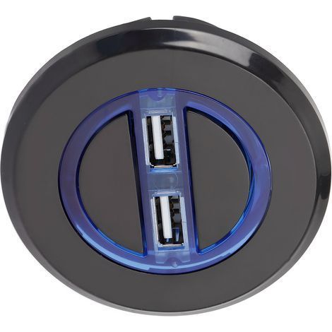 Fernbedienung für elektrischen Relaxsessel mit zwei USB-Anschlüssen und Ersatzknopf (1/5)