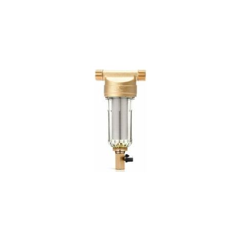Filtre sous évier--Préfiltre à Eau à sédiments Spin Down, Filtre à Eau réutilisable pour Filtre à sédiment Spin-Down pour Tuyau d'eau de puits Filtre à sédiments (3/4" External Thread) - RWFiltre sous