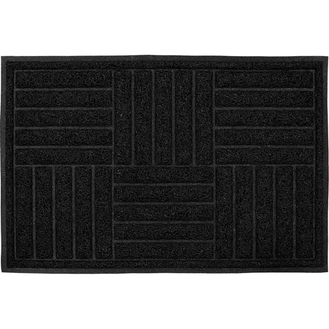 Mud Grabber Spaghetti Scraper Doormat, 40x60cm, Black Square (1/4)