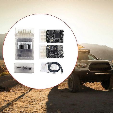Scanner automobile universel pour véhicules OBD2, appareil de diagnostic avec connecteur ECUFLASH (1/4)